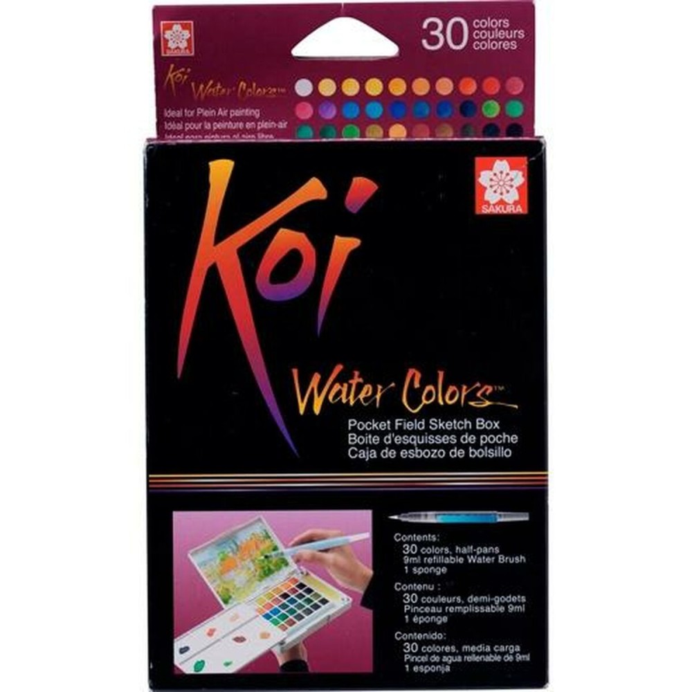 Set de peintures aquarelle Talens Art Creation Sakura Koi Water Colors Multicouleur