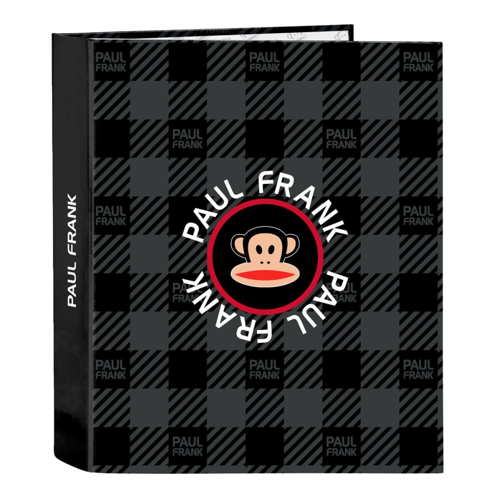 Reliure à anneaux Paul Frank Campers Noir A4 (27 x 33 x 6 cm)