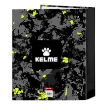 Ringbuch Kelme Jungle Schwarz Grau Neongrün A4 (27 x 33 x 6 cm)