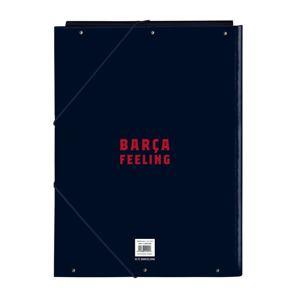 Organiser Folder F.C. Barcelona Navy Blue A4