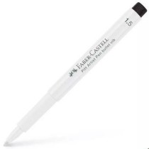 Marqueur permanent Faber-Castell Pitt Artist Blanc (10 Unités)