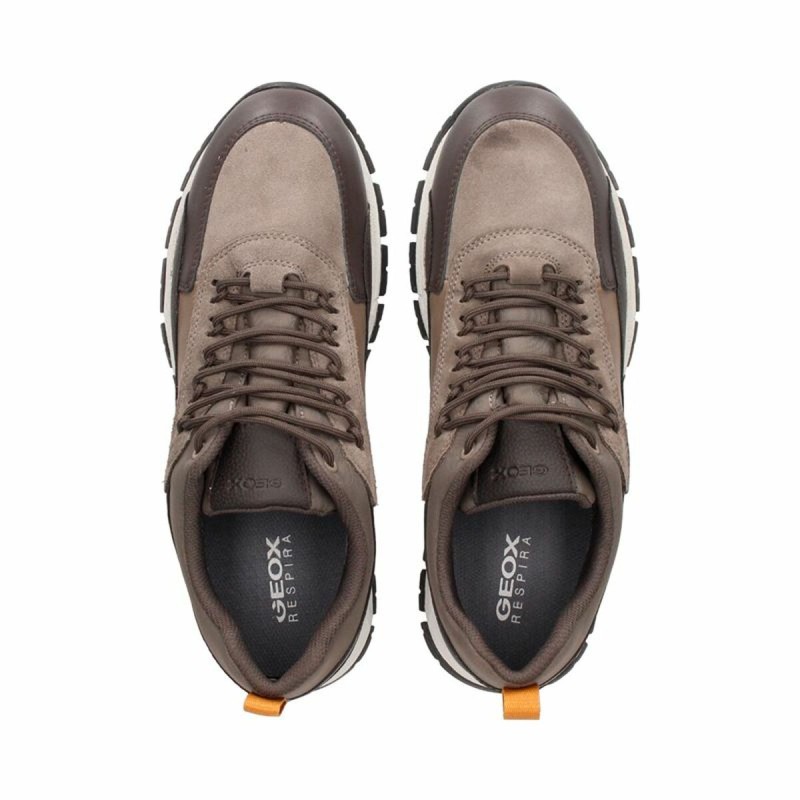 Men’s Casual Trainers Geox Doray Abx Dk Brown