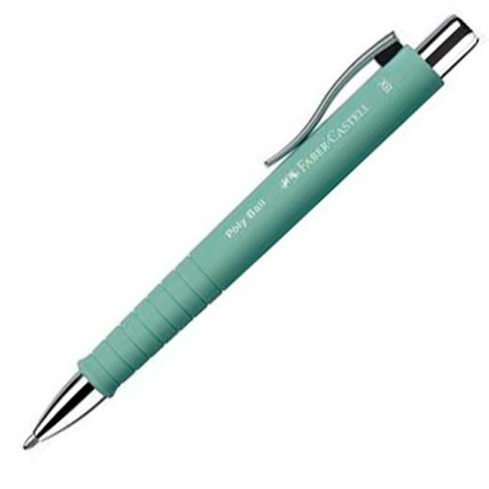 Pen Faber-Castell Poly Ball XB Green (5 Units)