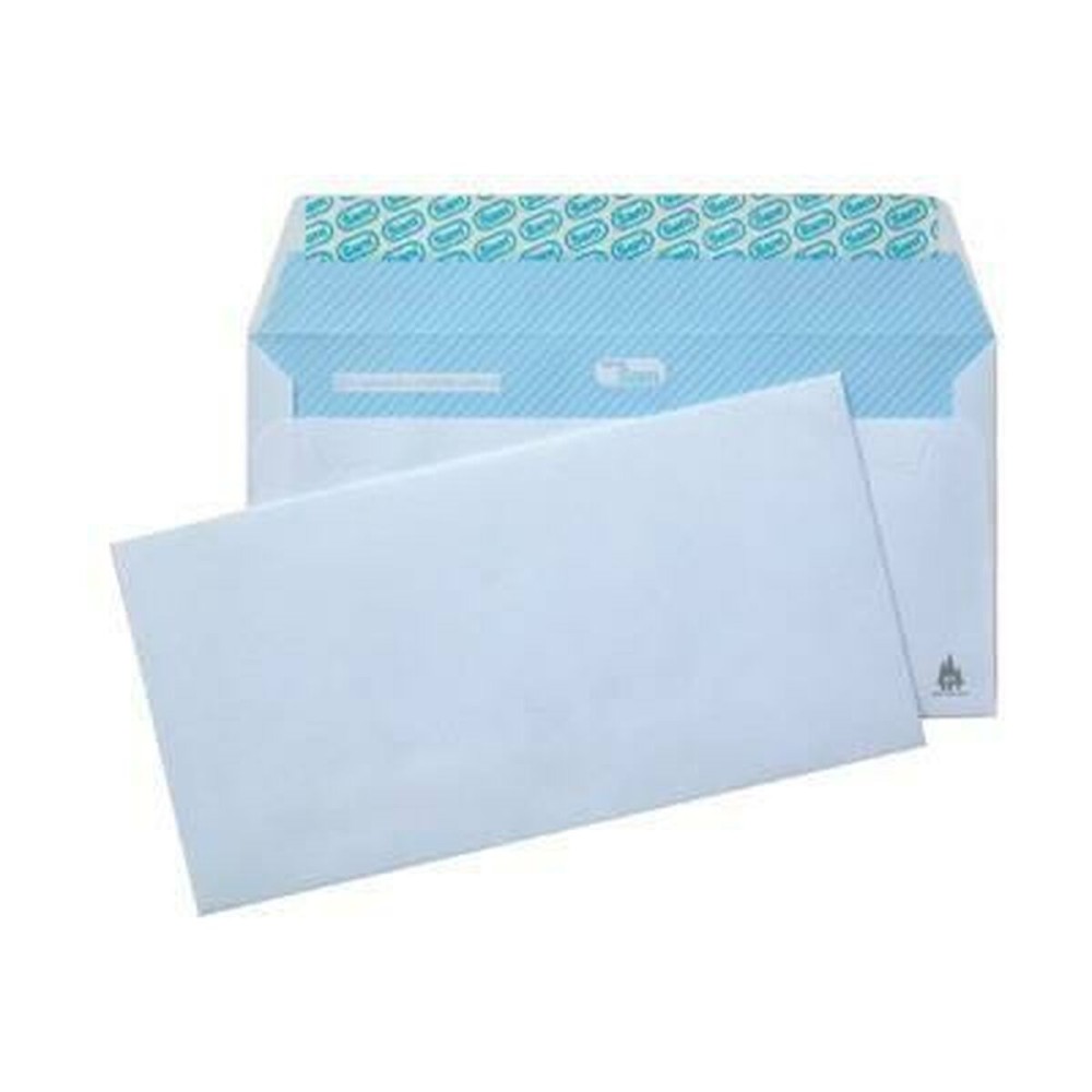 Envelopes Sam Open 110-DIN Offset White 11 x 22 cm Self-adhesives 500 Units