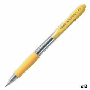 Stift Pilot Supergrip Gelb 0,4 mm (12 Stück)