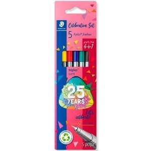 Marker-Set Staedtler Triplus Fineliner 334 Bunt (10 Stück)