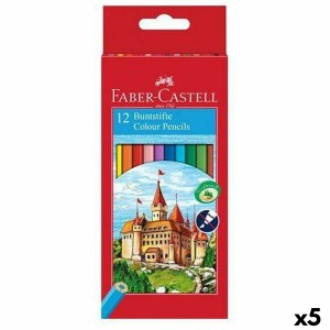 Crayons de couleur Faber-Castell Multicouleur (5 Unités)