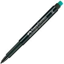 Permanent marker Faber-Castell Multimark 1525 M Black (10 Units)