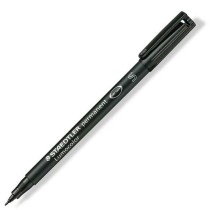 Marqueur permanent Staedtler Lumocolor 313-9 S Noir (10 Unités)