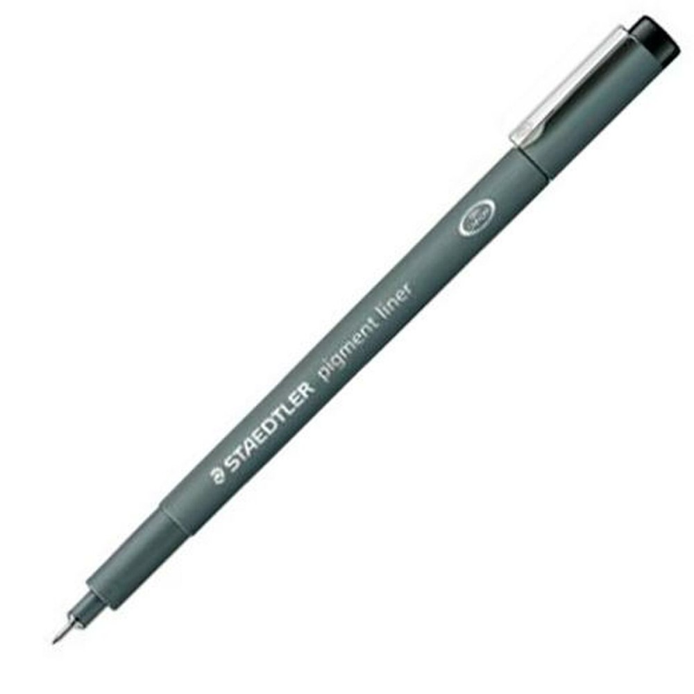 Filzstifte Staedtler Pigment Line Schwarz (10 Stück)