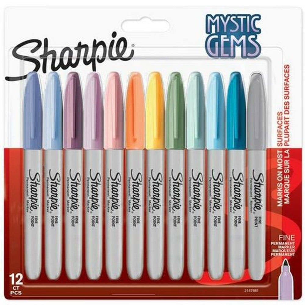 Marker-Set Sharpie Mystic Gems 12 Stücke Kuchen