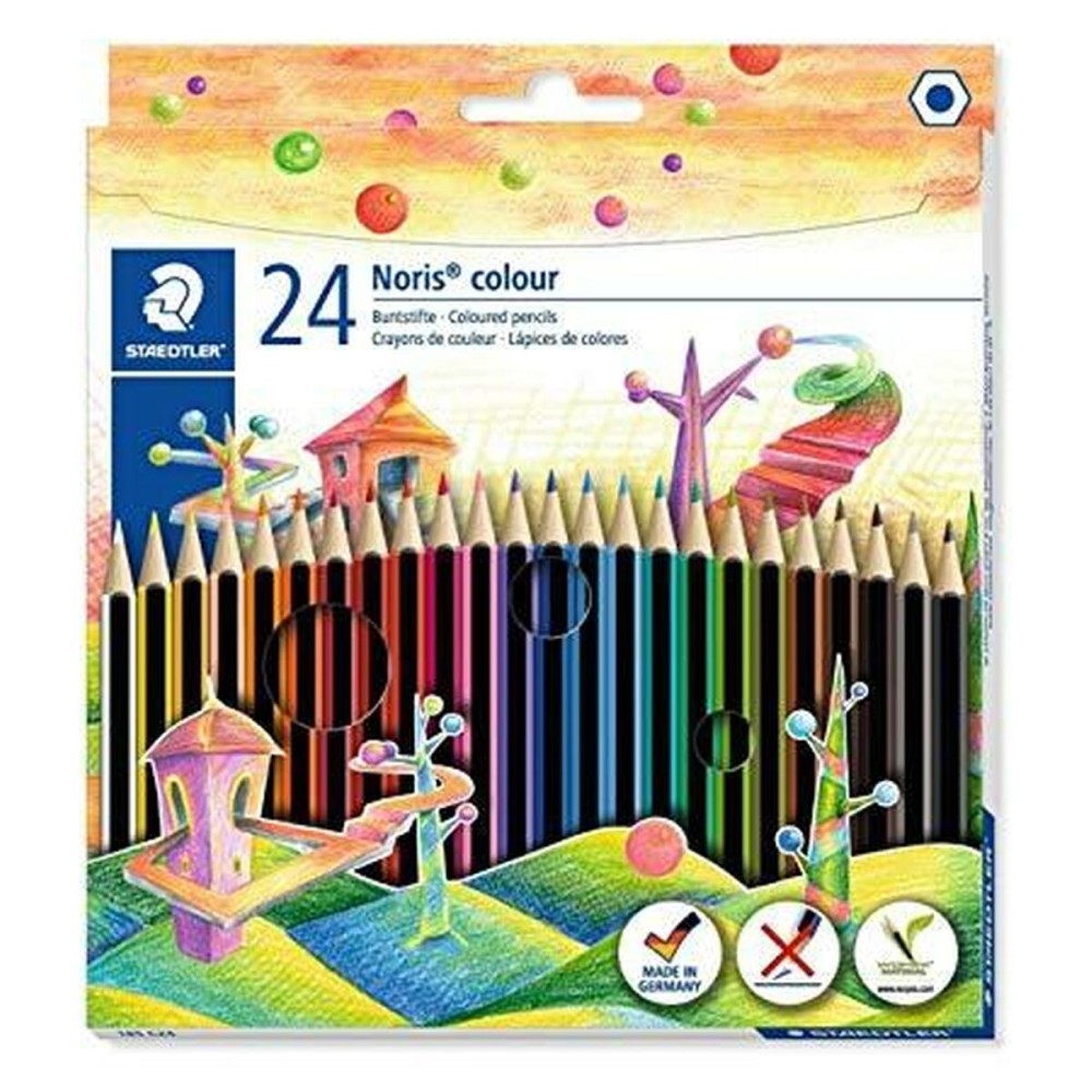 Crayons de couleur Staedtler Noris Colour Wopex Lot Multicouleur (5 Unités)