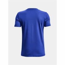 T-shirt à manches courtes homme Under Armour Curry Lightning Logo Bleu