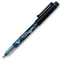 Liquid ink pen Pilot V-Sign Black 0,6 mm (12 Units)