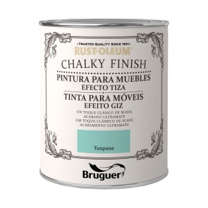 Farbe Bruguer Chalky Finish türkis 750 ml