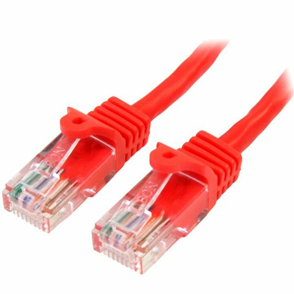 UTP starres Netzwerkkabel der Kategorie 6 Startech 45PAT10MRD 10 m Rot