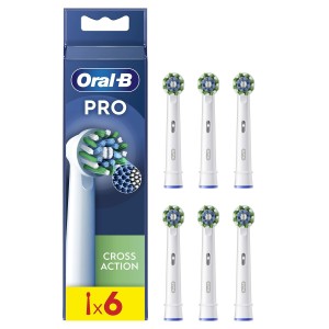 Tête de rechange Oral-B Pro Cross Action 6 Unités