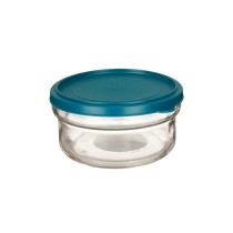 Panier-repas rond avec couvercle Vert polypropylène 415 ml 12 x 6 x 12 cm (24 Unités)