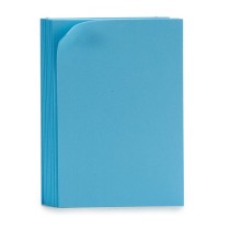 Moosgummi Hellblau 30 x 0,2 x 20 cm (24 Stück)