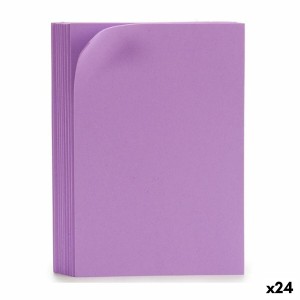 Eva Rubber Violet 30 x 2 x 20 cm (24 Units)