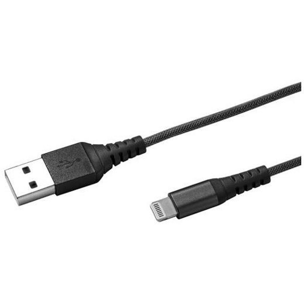 USB to Lightning Cable Celly USBLIGHTNYL25BK Black 25 cm