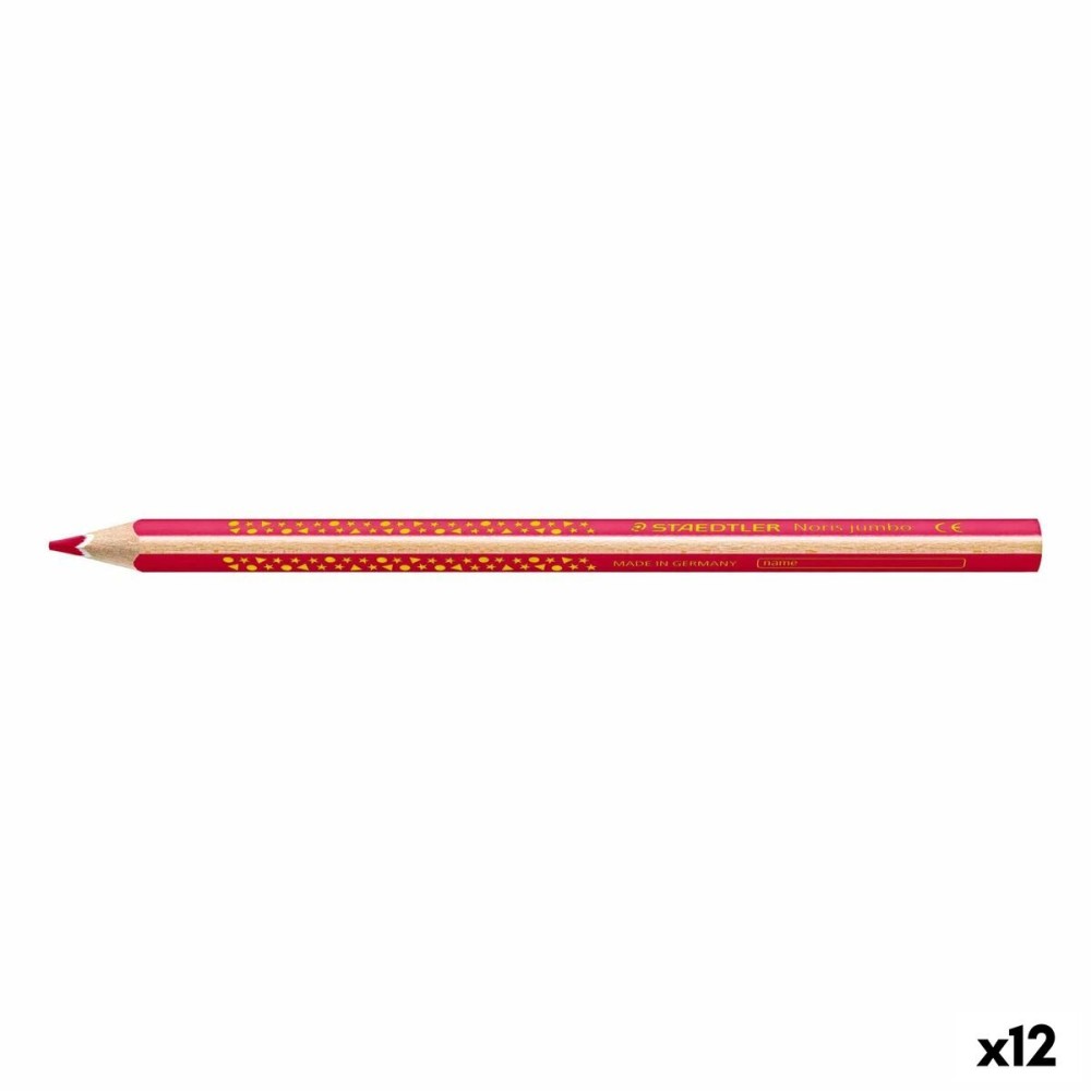 Buntstifte Staedtler Jumbo Noris Rosa (12 Stück)