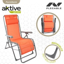 Solseng Aktive Textilene Orange 160 x 76 x 52 cm