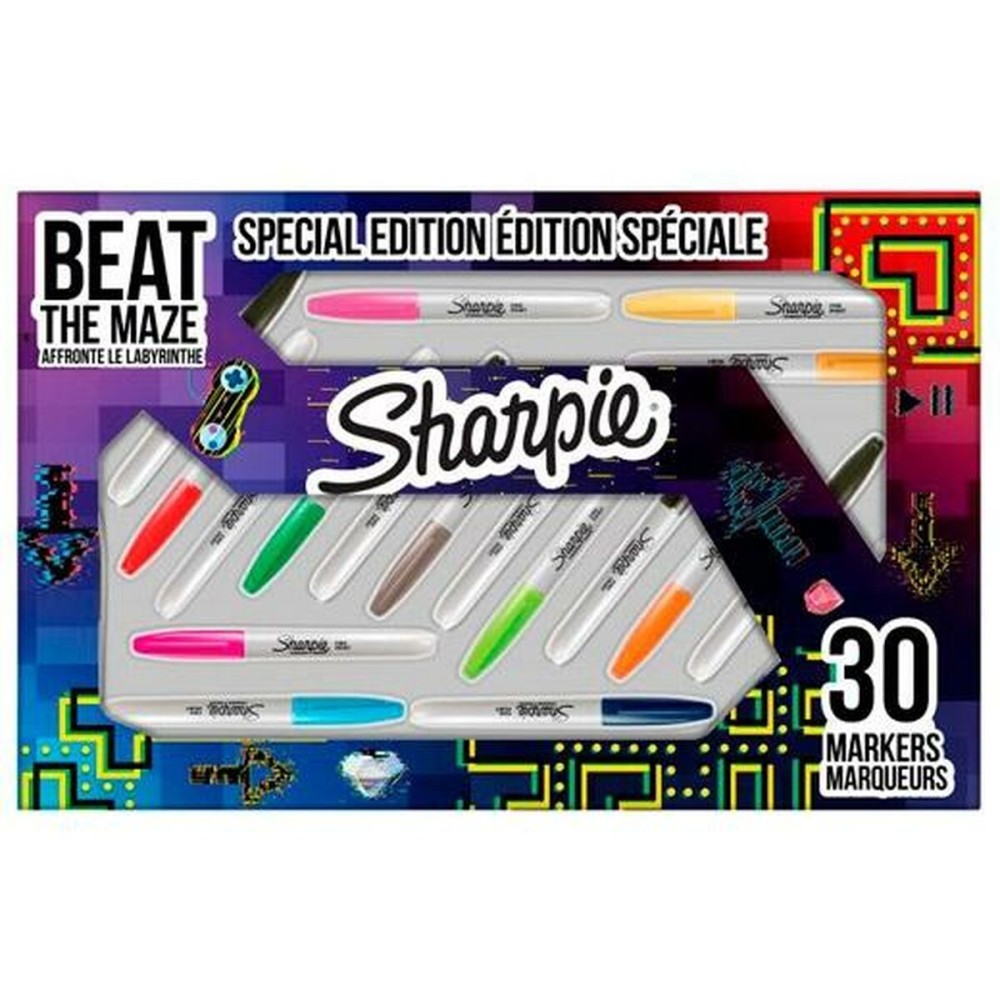 Marker-Set Sharpie 30 Stücke Bunt