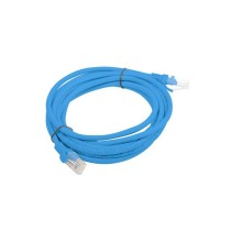 Câble Réseau Rigide UTP 5ème Catégorie Lanberg PCU5-10CC-0300-B Bleu 3 m