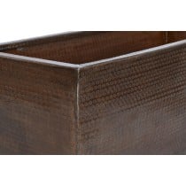 Set of Planters Home ESPRIT Golden Aluminium 100 x 43 x 40 cm