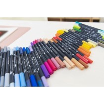 Set of Felt Tip Pens Faber-Castell Goldfaber Sketch - Manga Double 6 Pieces