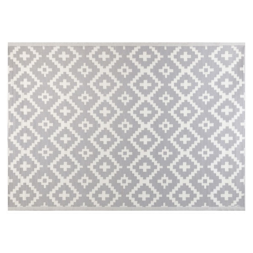 Outdoor rug Paros Grey polypropylene