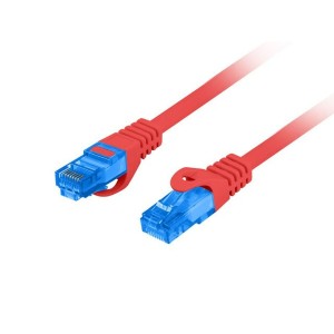 UTP starres Netzwerkkabel der Kategorie 6 Lanberg PCF6A-10CC-0050-R Rot 50 cm