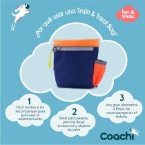 Allzwecktasche Coachi Train & Treat Blau Koralle