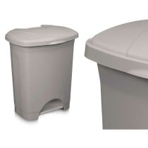 Pedal bin Grey Plastic 30 L (4 Units)