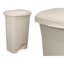 Pedal bin Beige Plastic 50 L (3 Units)