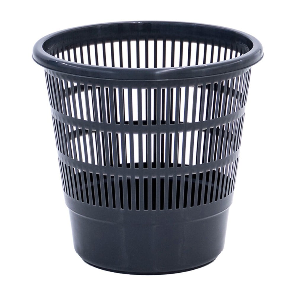 Rubbish bin Plastiken Grille Black polypropylene 16 L