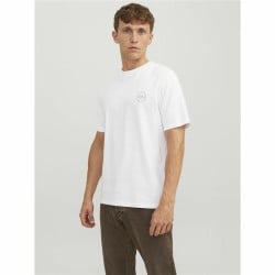 T-shirt à manches courtes homme Jack & Jones lushield Blanc Homme