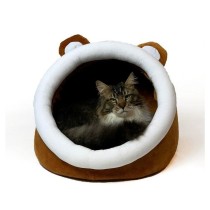 Pet bed GO GIFT White Bronze 40 x 4 x 45 cm