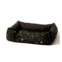 Haustierbettchen GO GIFT XXL Bronze 90 x 16 x 76 cm