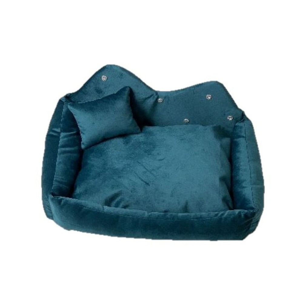 Lit pour animal domestique GO GIFT XXL Turquoise 70 x 2 x 55 cm