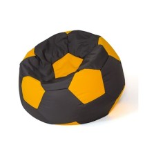 Puff GO GIFT Gelb Schwarz Oxford Fussball