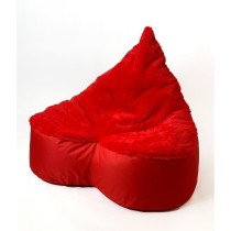 Pouffe GO GIFT Red Oxford 140 x 100 cm