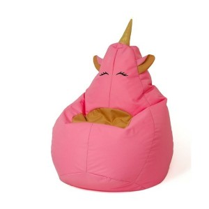 Pouffe GO GIFT Pink Oxford 140 x 100 cm