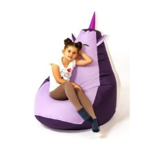 Pouf GO GIFT Violet Pourpre Oxford 140 x 100 cm