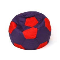 Pouf GO GIFT Rouge Pourpre Oxford Football