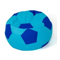 Pouf GO GIFT Bleu Oxford Football