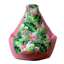 Pouffe GO GIFT Pink 130 x 90 cm Pear