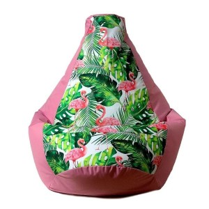 Pouffe GO GIFT Pink 130 x 90 cm Pear