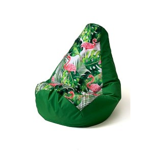 Pouffe GO GIFT Green 130 x 90 cm Pear